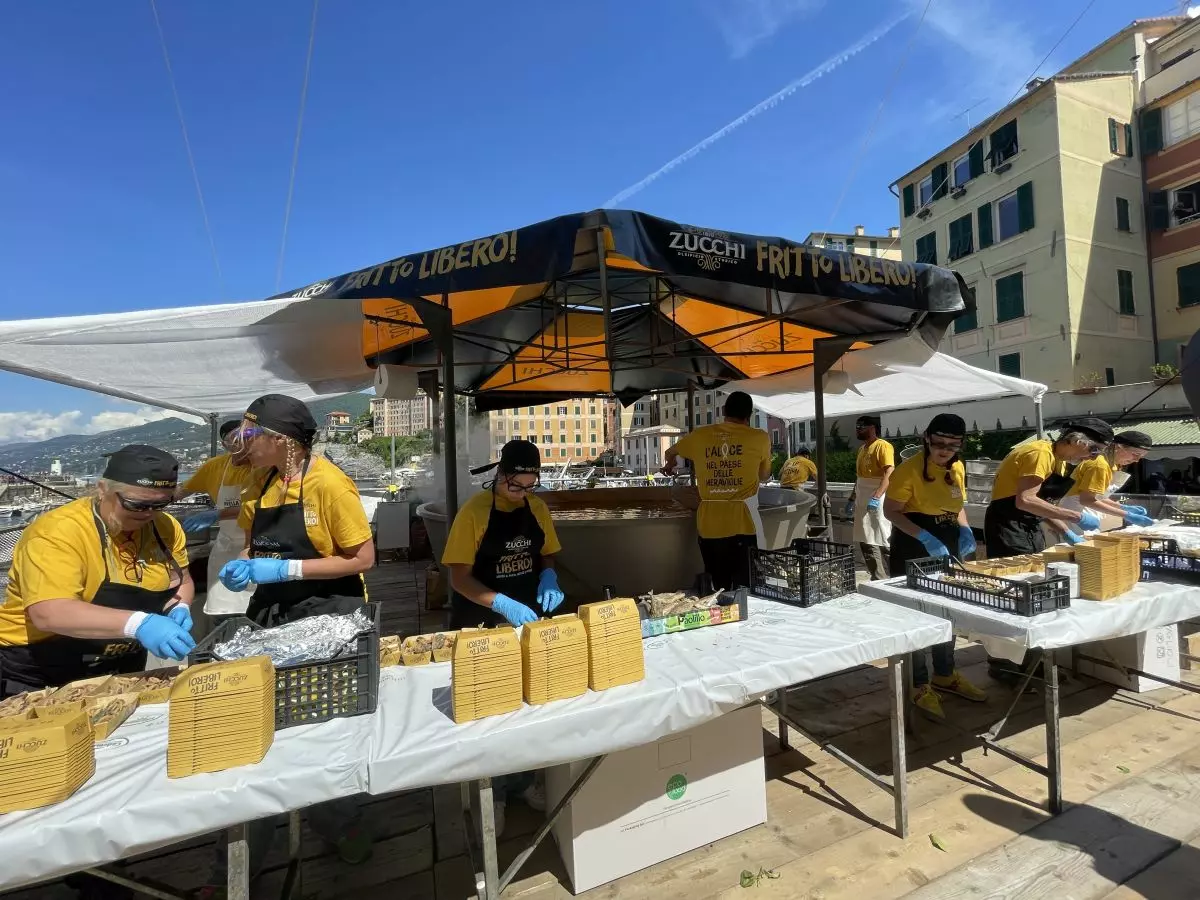 Oleificio Zucchi celebra 215 anni e supporta sagra del pesce di Camogli
