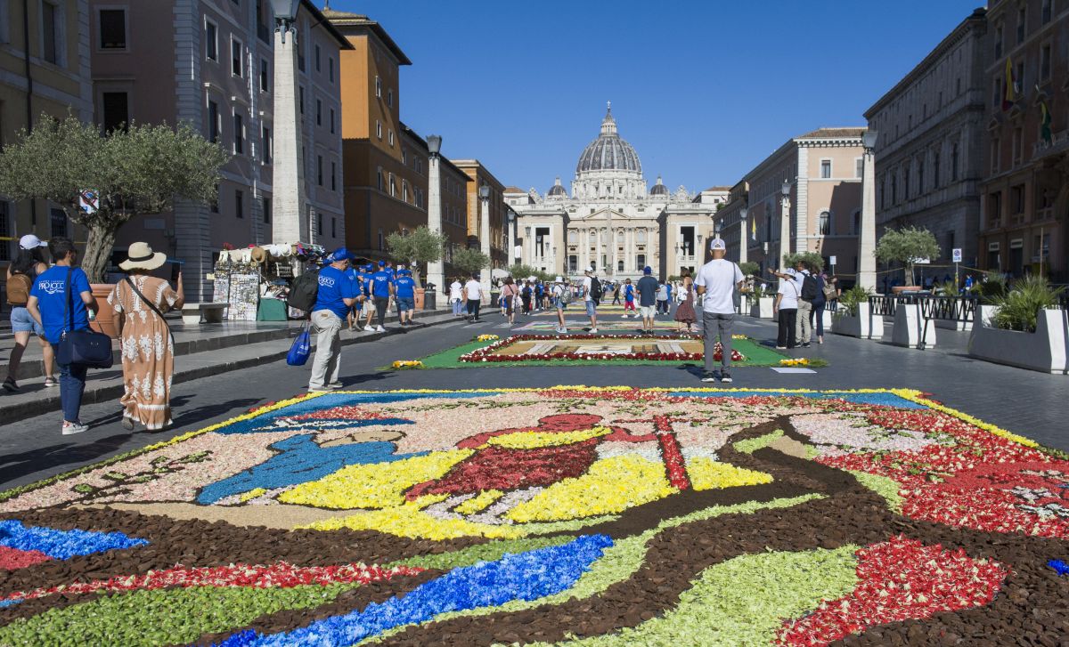 Giubileo, in piazza San Pietro l’infiorata delle Pro Loco d’Italia