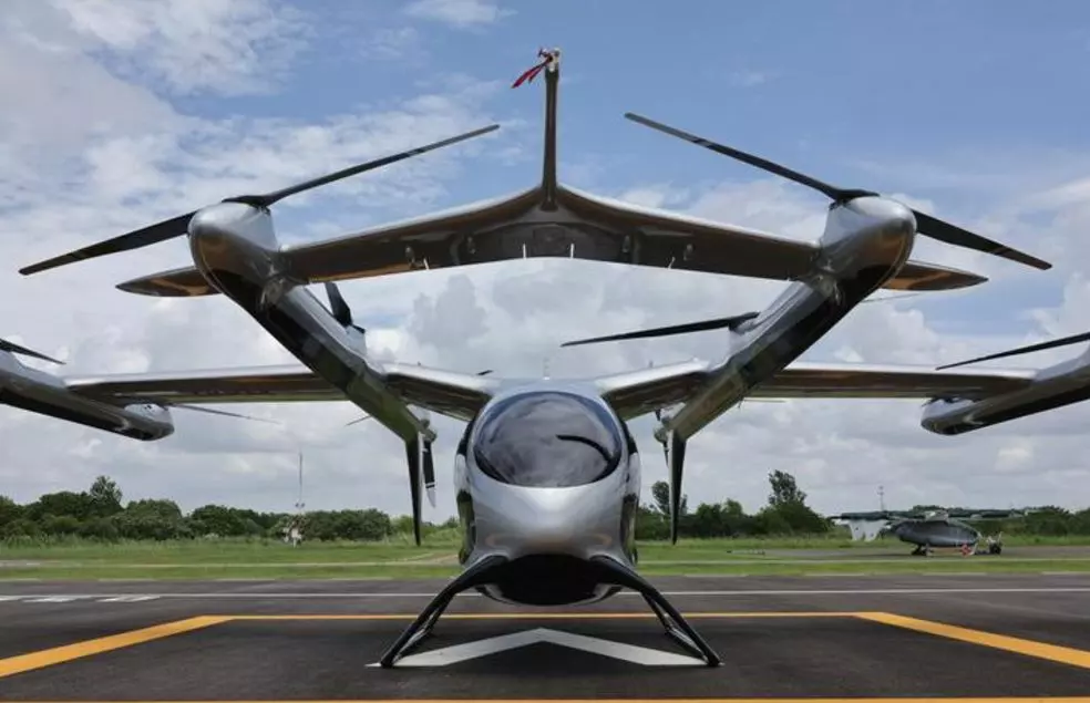 Da una startup cinese un velivolo elettrico a decollo verticale