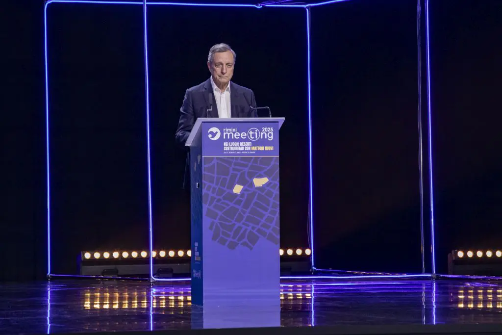 Draghi “Dall’Ucraina a Gaza, Ue marginale e spettatrice”