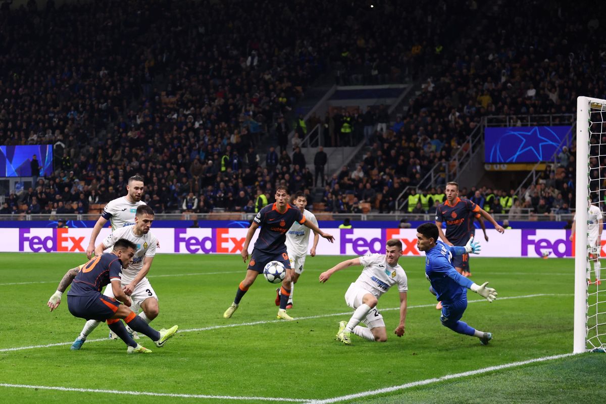 Inter a punteggio pieno in Champions, 2-1 sofferto al Kairat