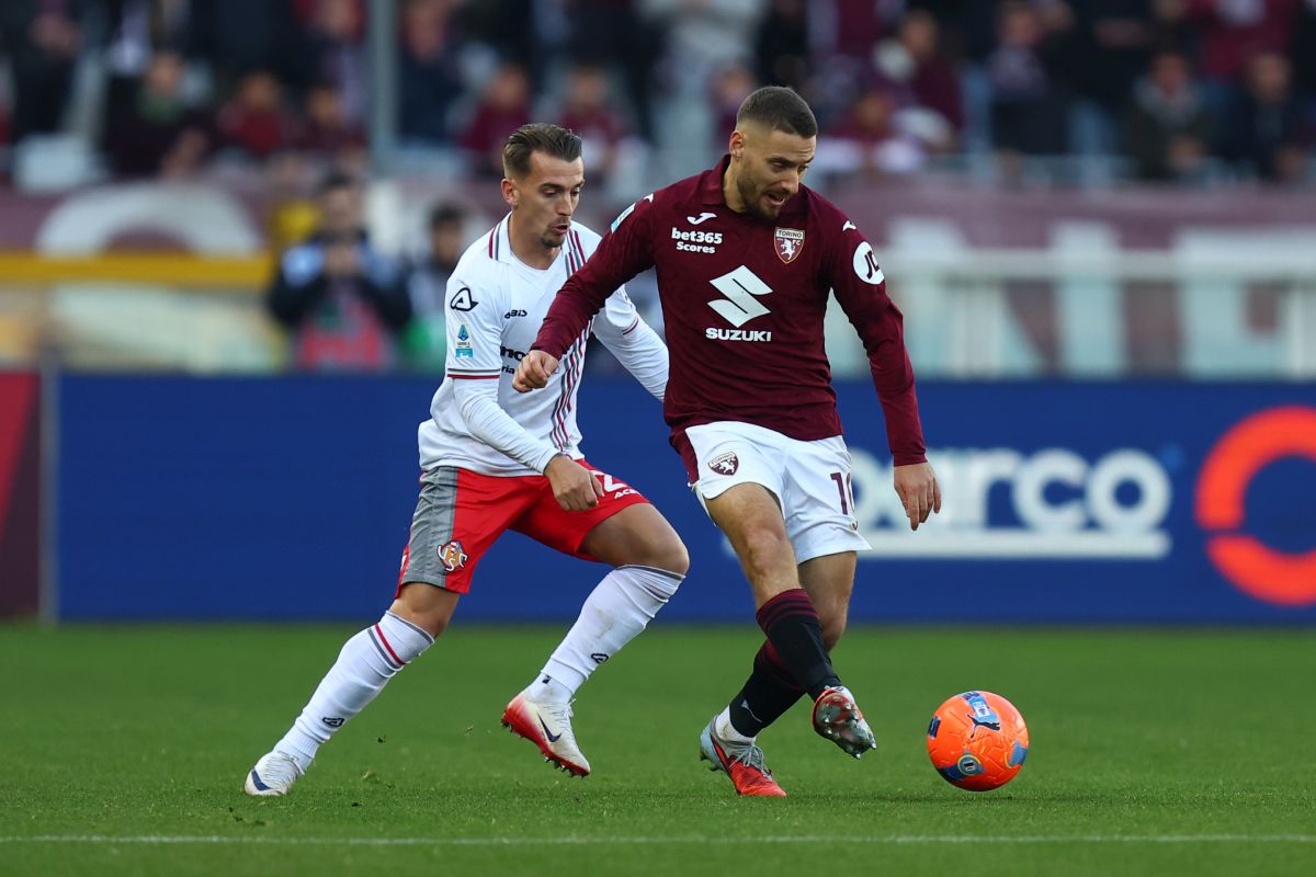 Vlasic manda ko la Cremonese e rilancia il Torino