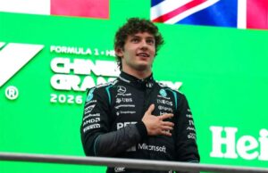 Gp Cina, primo trionfo di Antonelli: grande orgoglio per Bologna