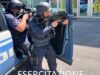 Esercitazione della Polizia di Stato di Bologna presso Bologna Fiere